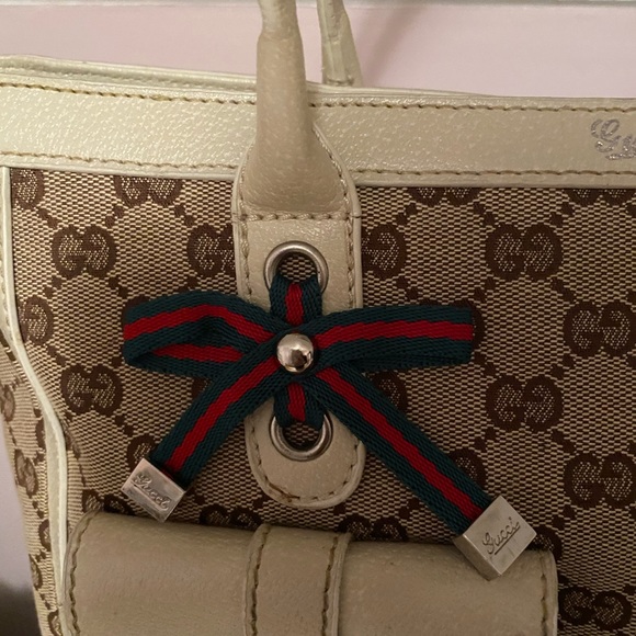 Sold!!!  authentic Gucci monogram handbag - Picture 4 of 8